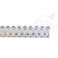 Lišta PVC pre matečníkové bunky, dvojitá