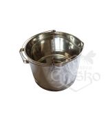 Nerezový kýbel pod medomet 22kg