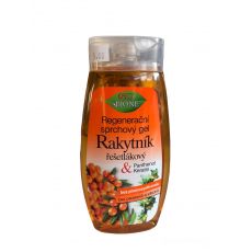 Regeneračný sprchový gél, Rakytník