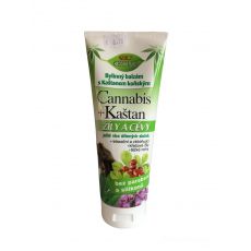 Bylinný balzám cannabis s gaštanom konským